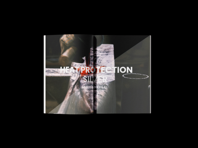 Heat Protection Product Catalogue — project by Daniela Rybiałek