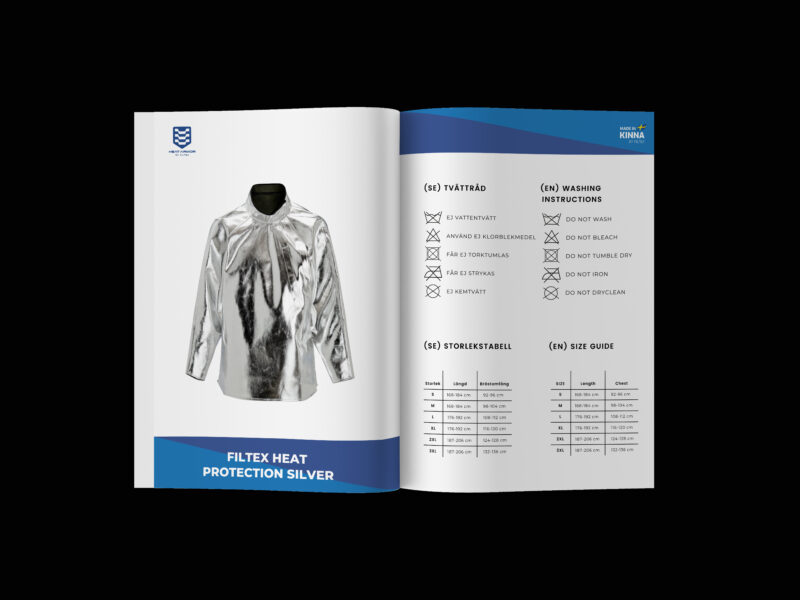Heat Protection Brochure Design — project by Daniela Rybiałek