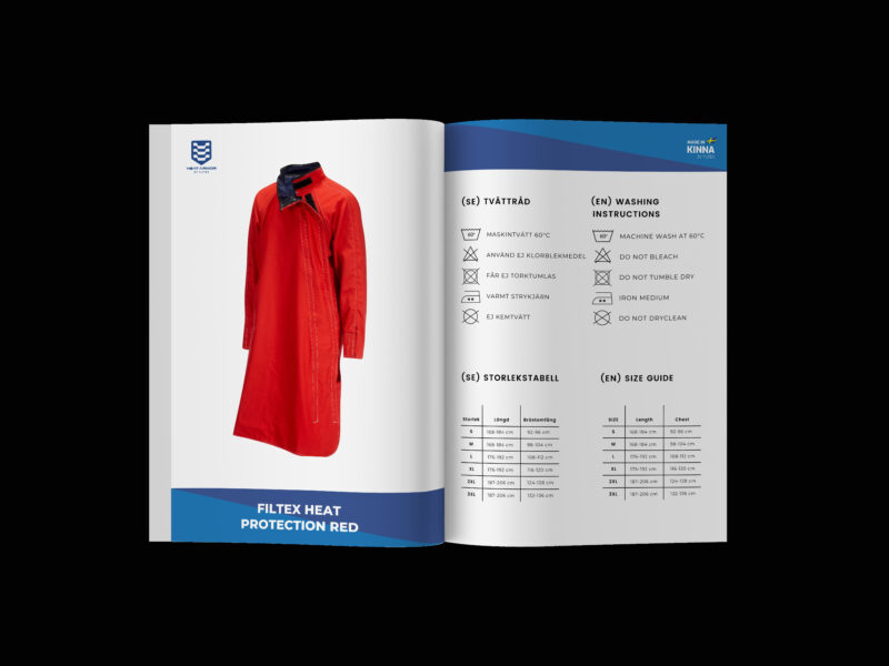 Heat Protection Brochure Design — project by Daniela Rybiałek
