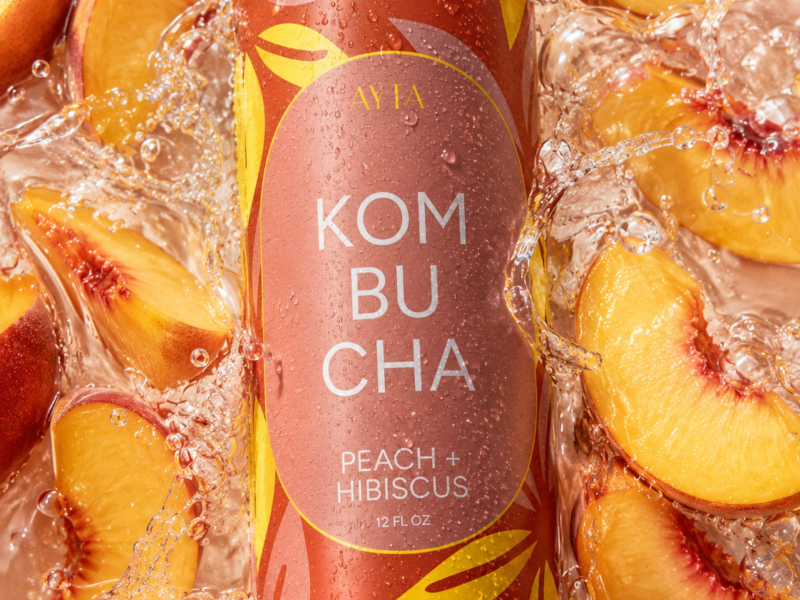 AYTA Kombucha Drink — project by Daniela Rybiałek