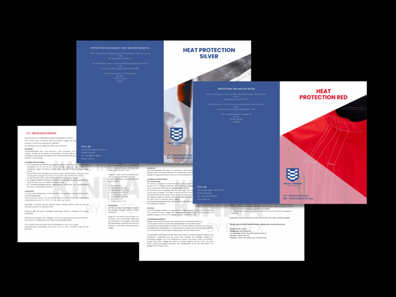 Heat Protection Brochure Design — project by Daniela Rybiałek