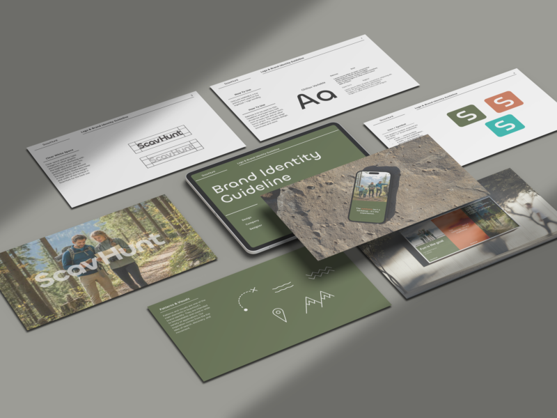 ScanHunt — project by Daniela Rybiałek