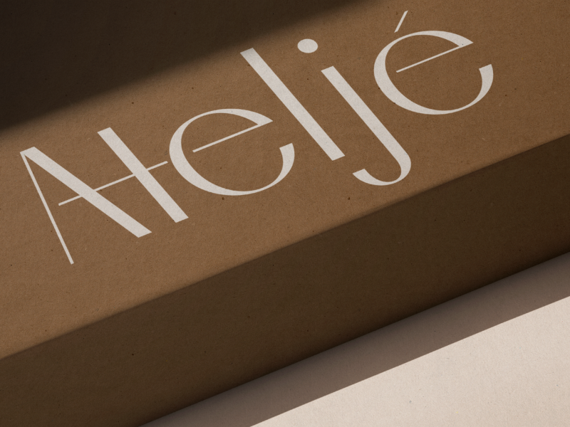 Ateljé – Brand Identity — project by Daniela Rybiałek