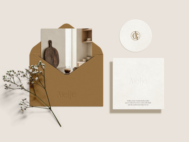 Ateljé – Brand Identity — project by Daniela Rybiałek