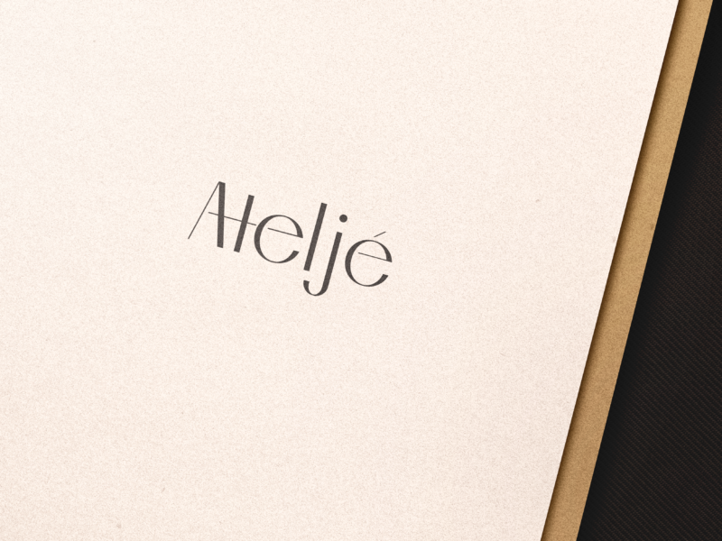 Ateljé – Brand Identity — project by Daniela Rybiałek
