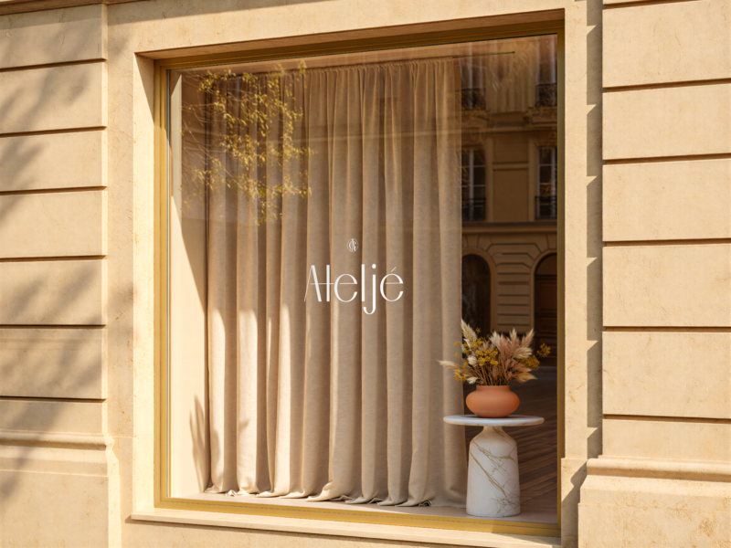 Ateljé – Brand Identity — project by Daniela Rybiałek