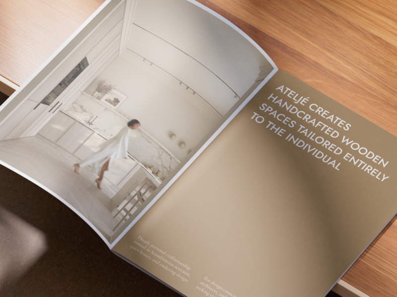 Ateljé – Brand Identity — project by Daniela Rybiałek